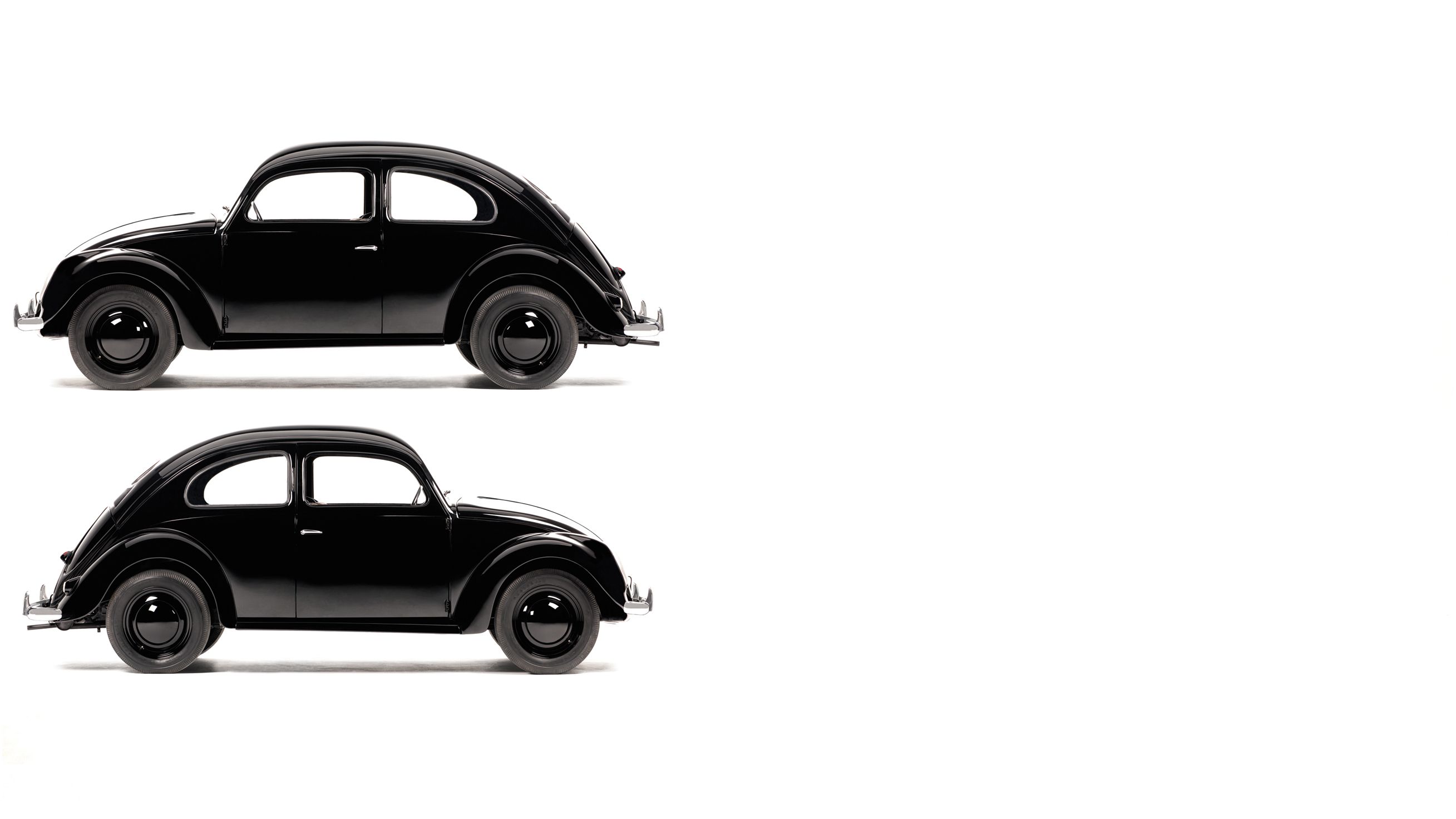 vw zwei käfer schwarz