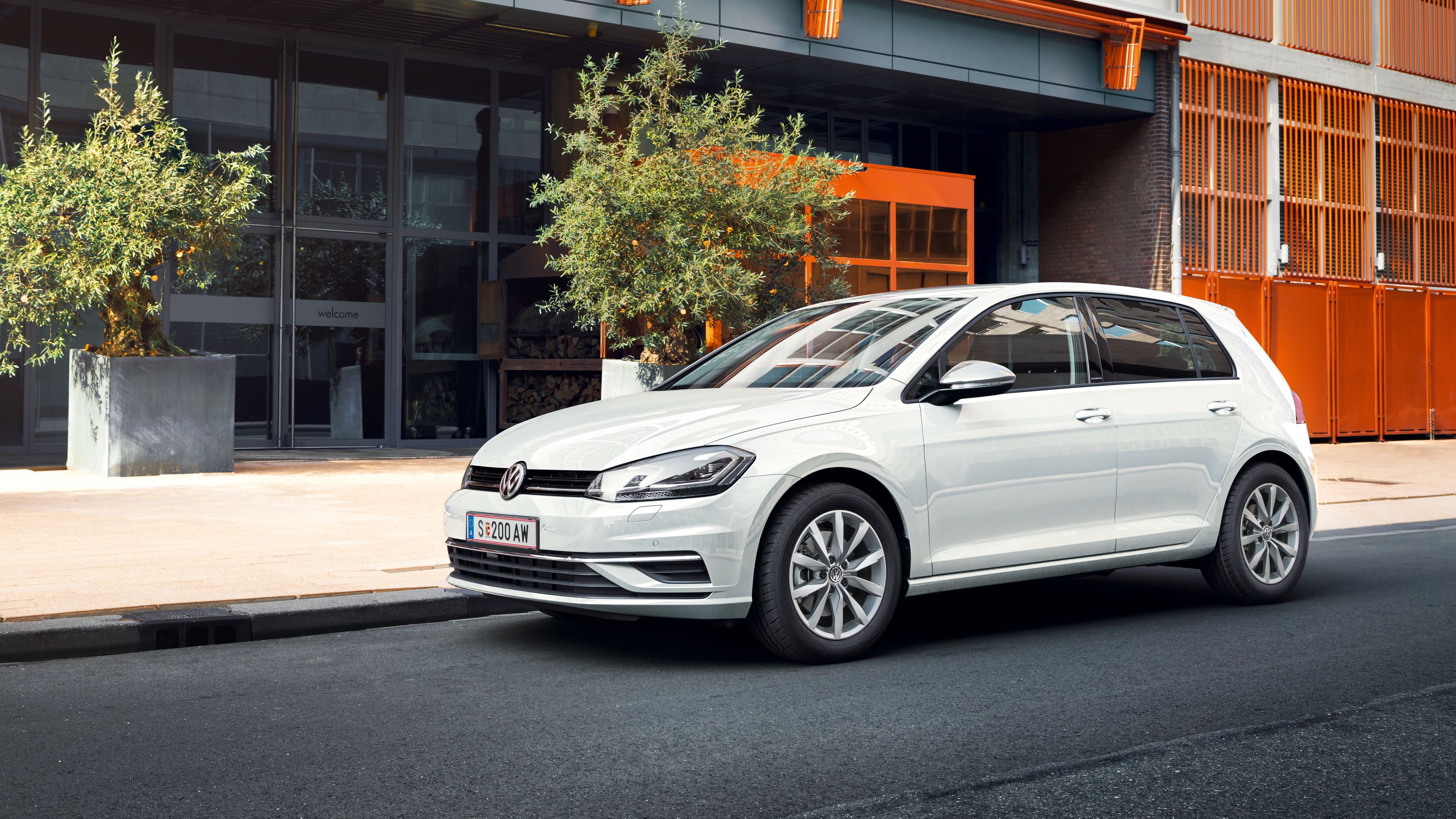 vw volkswagen passat blau familie