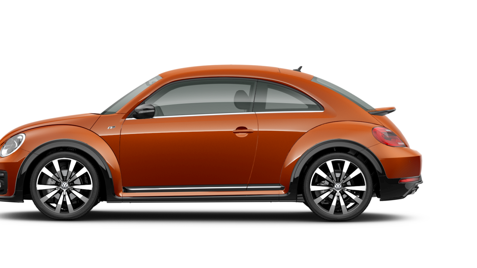 vw volkswagen beetle habanero orange coupe